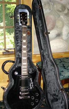 Gibson guitar and case